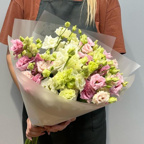 Букет из 11 эустомСозвездие"