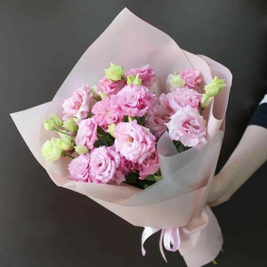 1754489646_10861093 Букет из 5 розовых эустом — изображение 1