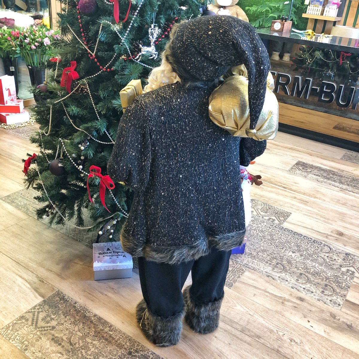 Новогодняя фигура Санта Клаус 1,4 м — изображение 3