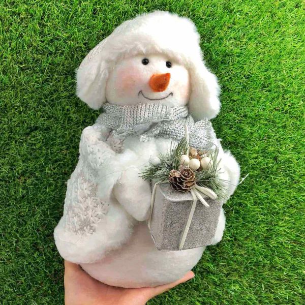 Новогодняя игрушка Снеговик