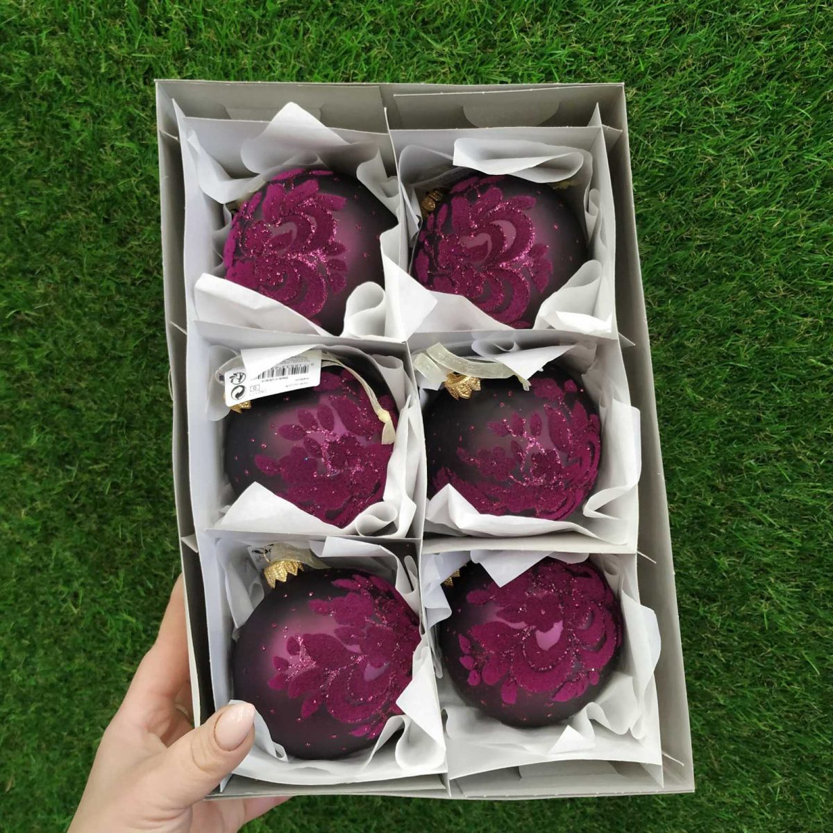 Новогодний шар ручной работы — изображение 2