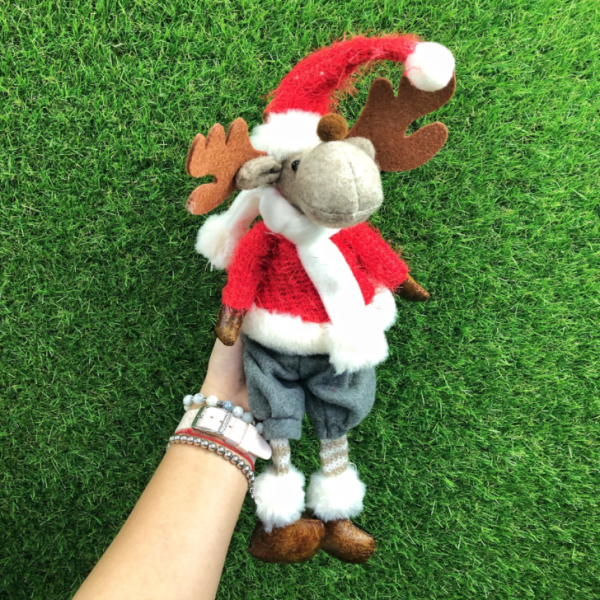 Мягкая игрушка - фигурка новогодняя Олень
