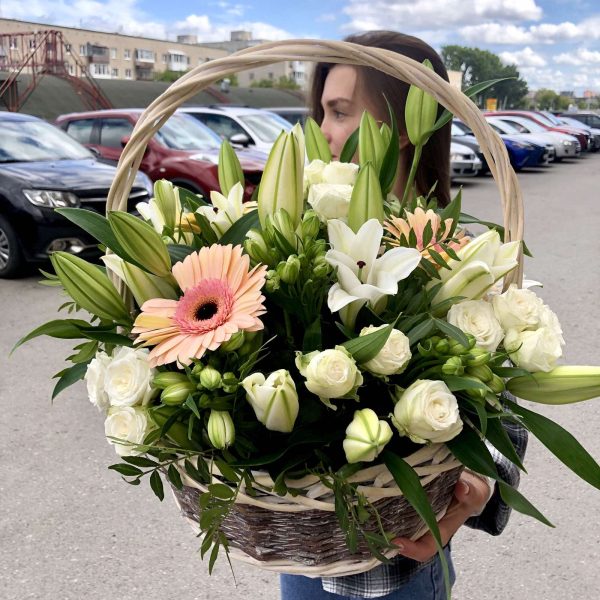 Цветочная корзина Хорошего дня