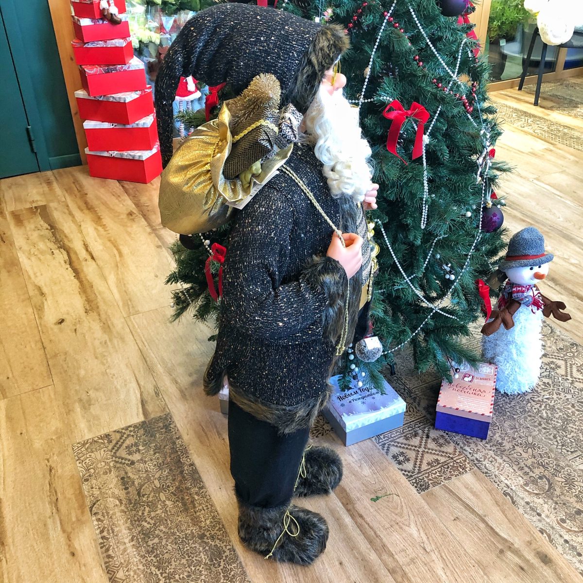 Новогодняя фигура Санта Клаус 1,4 м — изображение 2