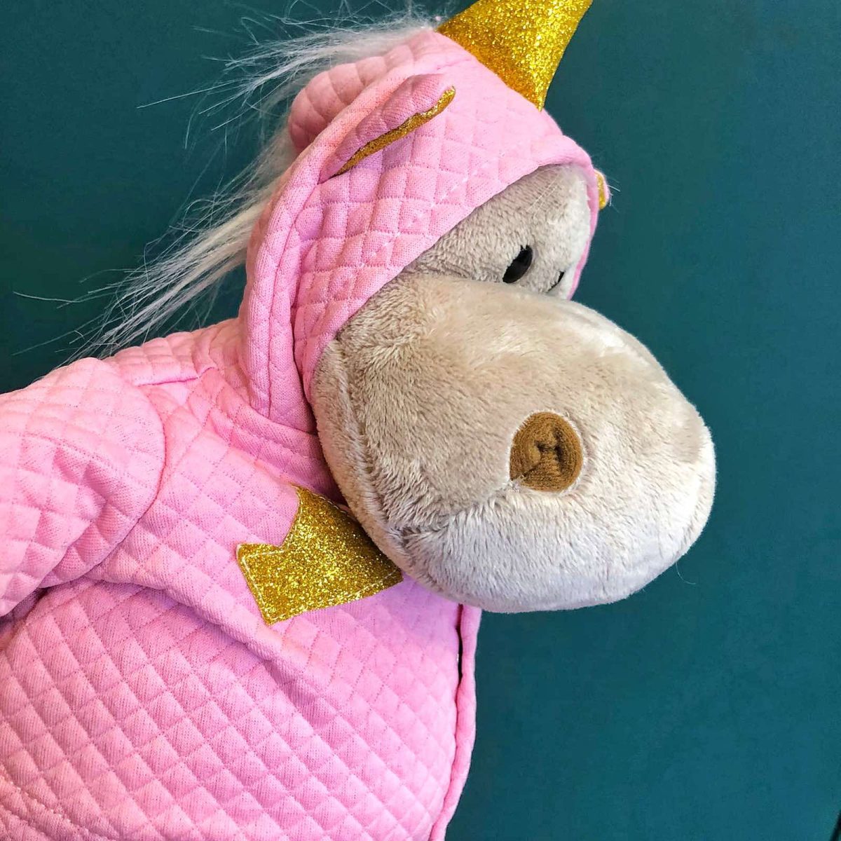 Мягкая игрушка Бегемот Единорог 20 см — изображение 2