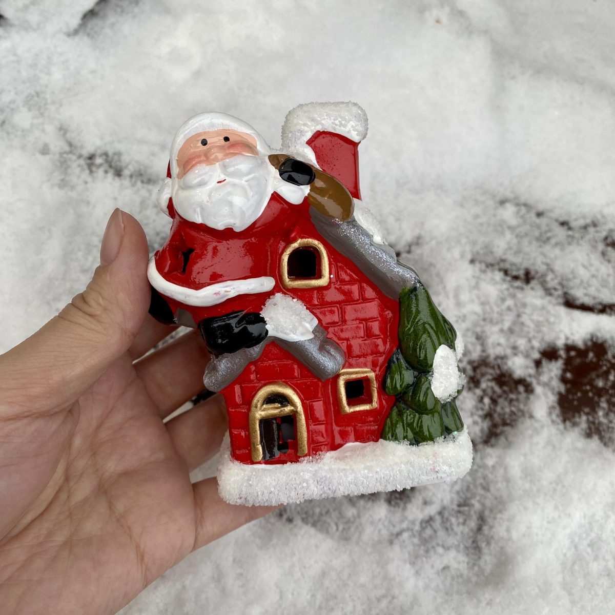 Новогодний фонарь Дед мороз — изображение 4