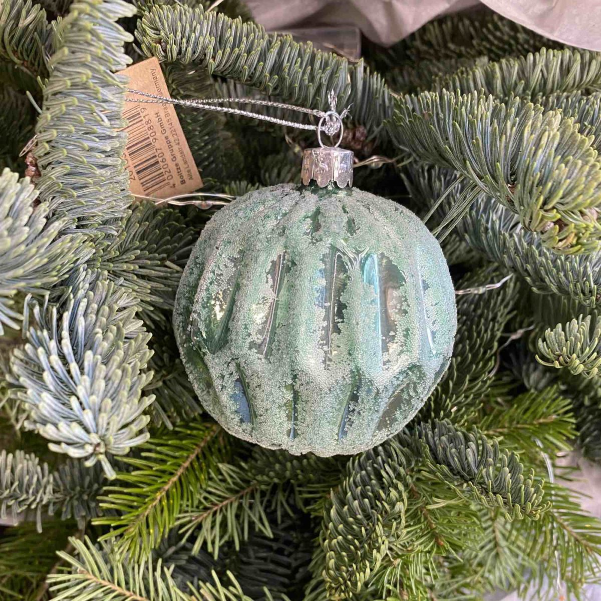 Новогодний шар ручной работы — изображение 6