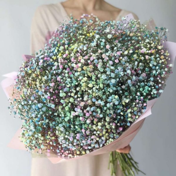 Букет из 15 веточек гипсофилы