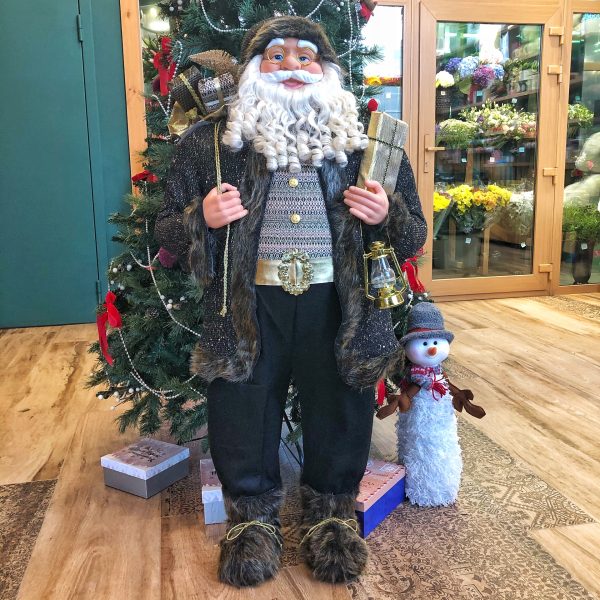 Новогодняя фигура Санта Клаус 1,4 м