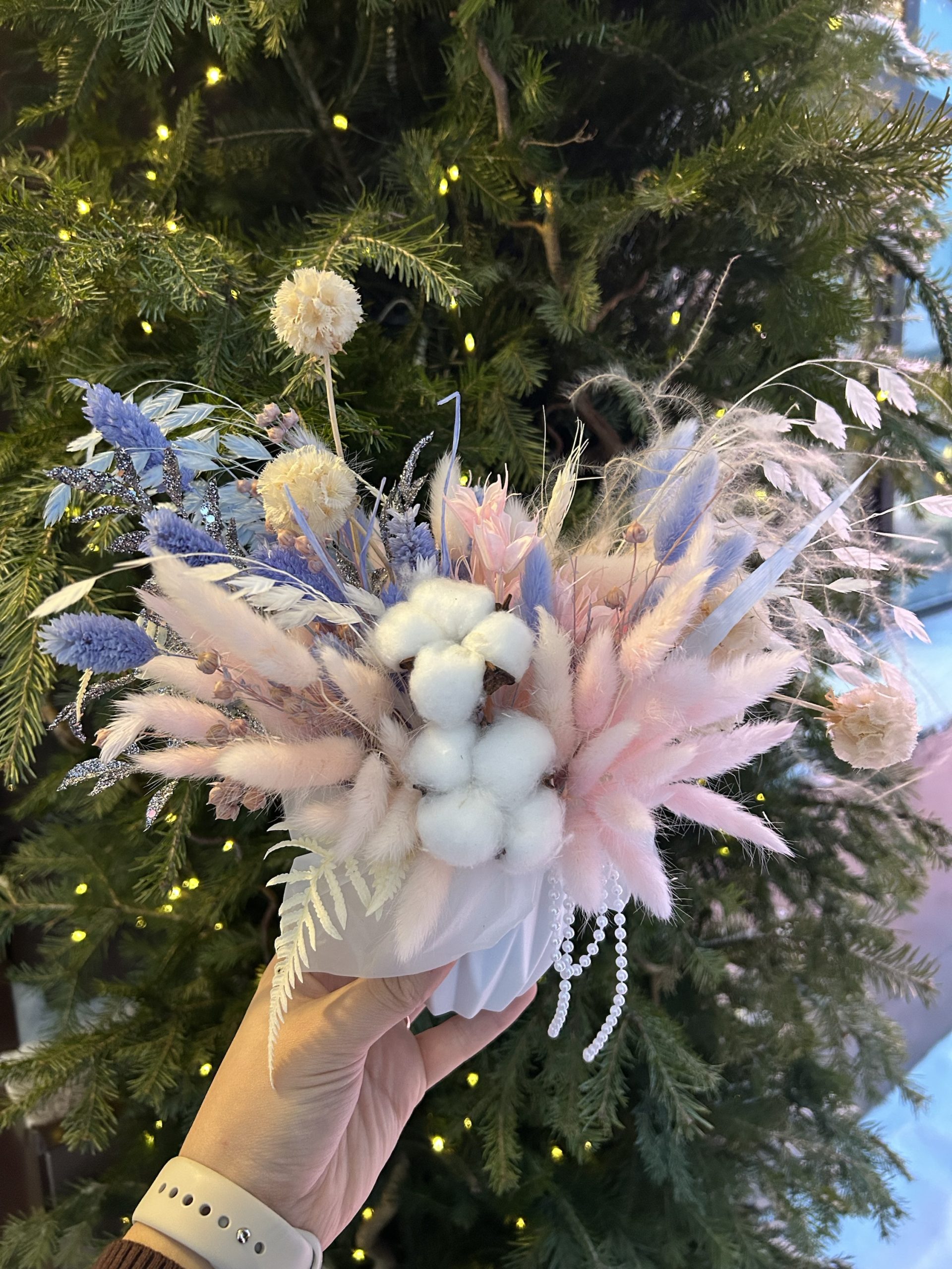 img_3663-2 Новогодняя композиция из сухоцветов — изображение 1