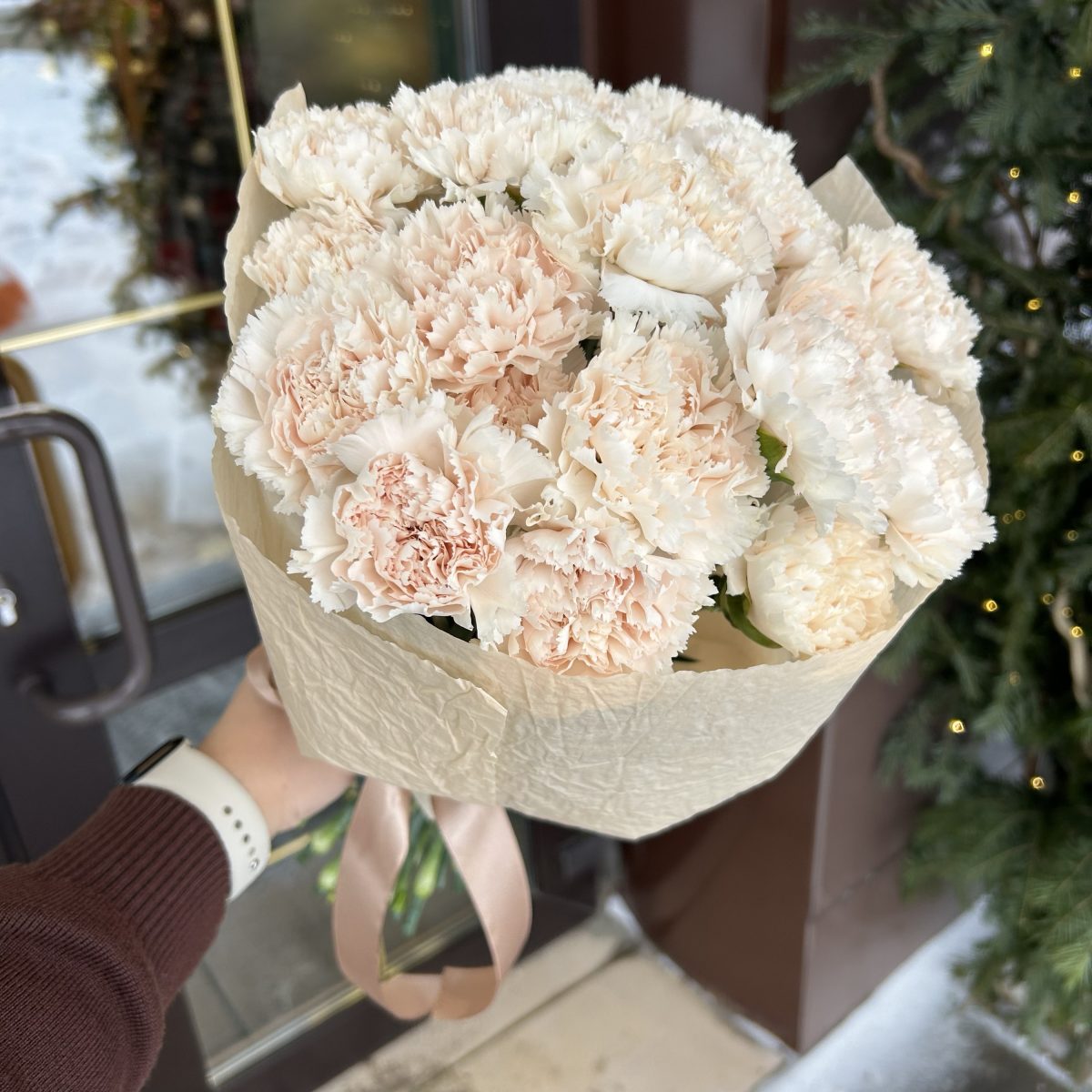 Букет из 25 диантусов — изображение 3