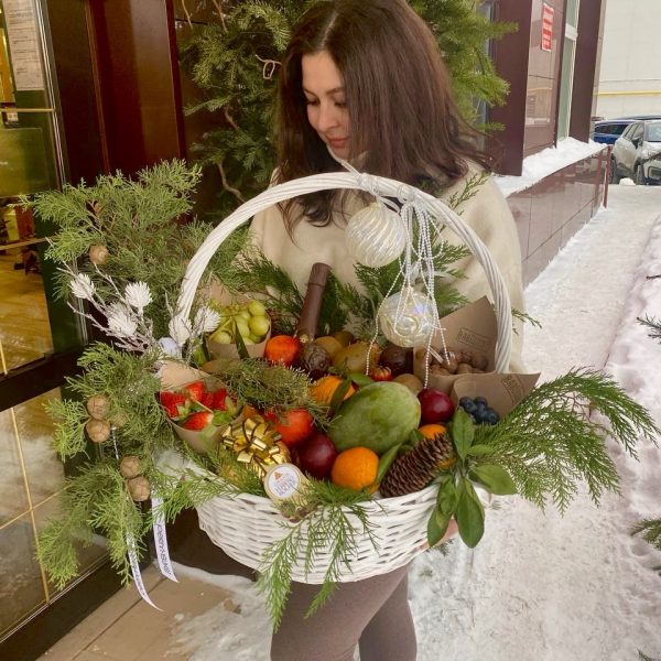 Корзина Зимняя Романтика