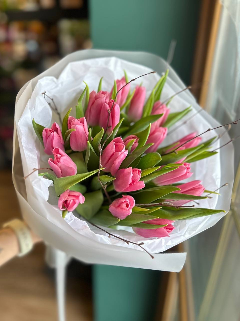 img_5287 Букет из тюльпанов Бантик — изображение 1