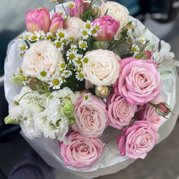 Букет Розовое настроение