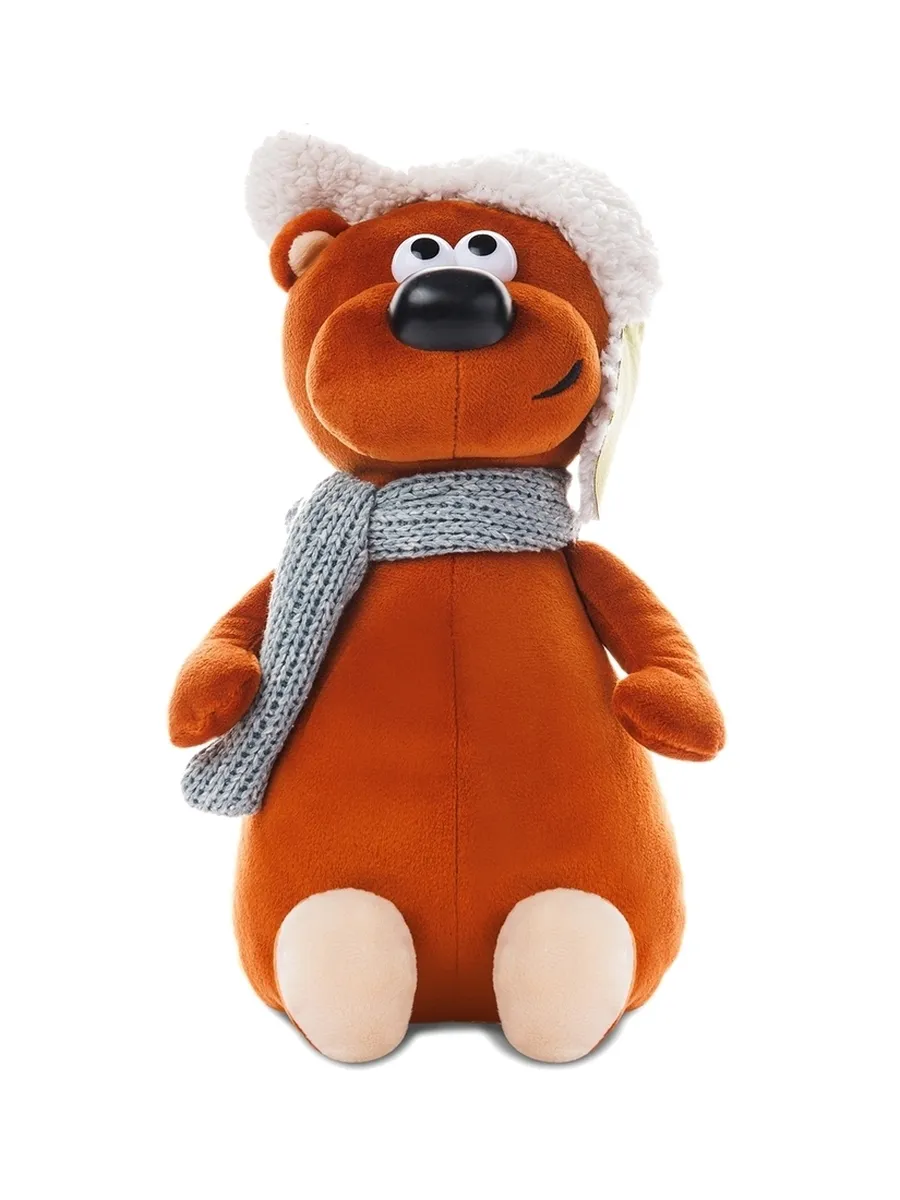 1 (2) Мягкая игрушка ДуRашки Просто Медведь 25см — изображение 1