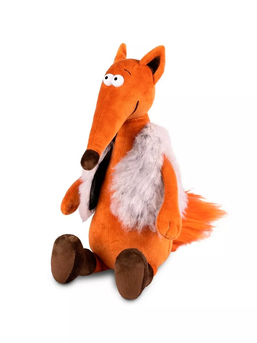 1 (5) Мягкая игрушка ДуRашки Хитрый Лис и Валенки 26 см — изображение 1