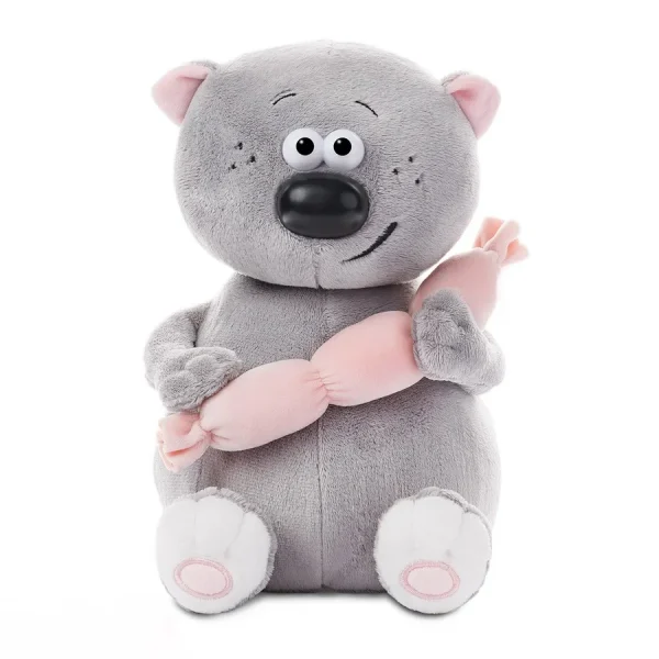 Мягкая игрушка ДуRашки Котофей и Сосиска 24 см в коробке