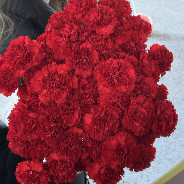 Букет из 25 гвоздик