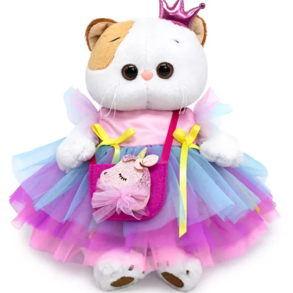 Кошечка Ли-Ли в платье и с сумочкой "Единорог"