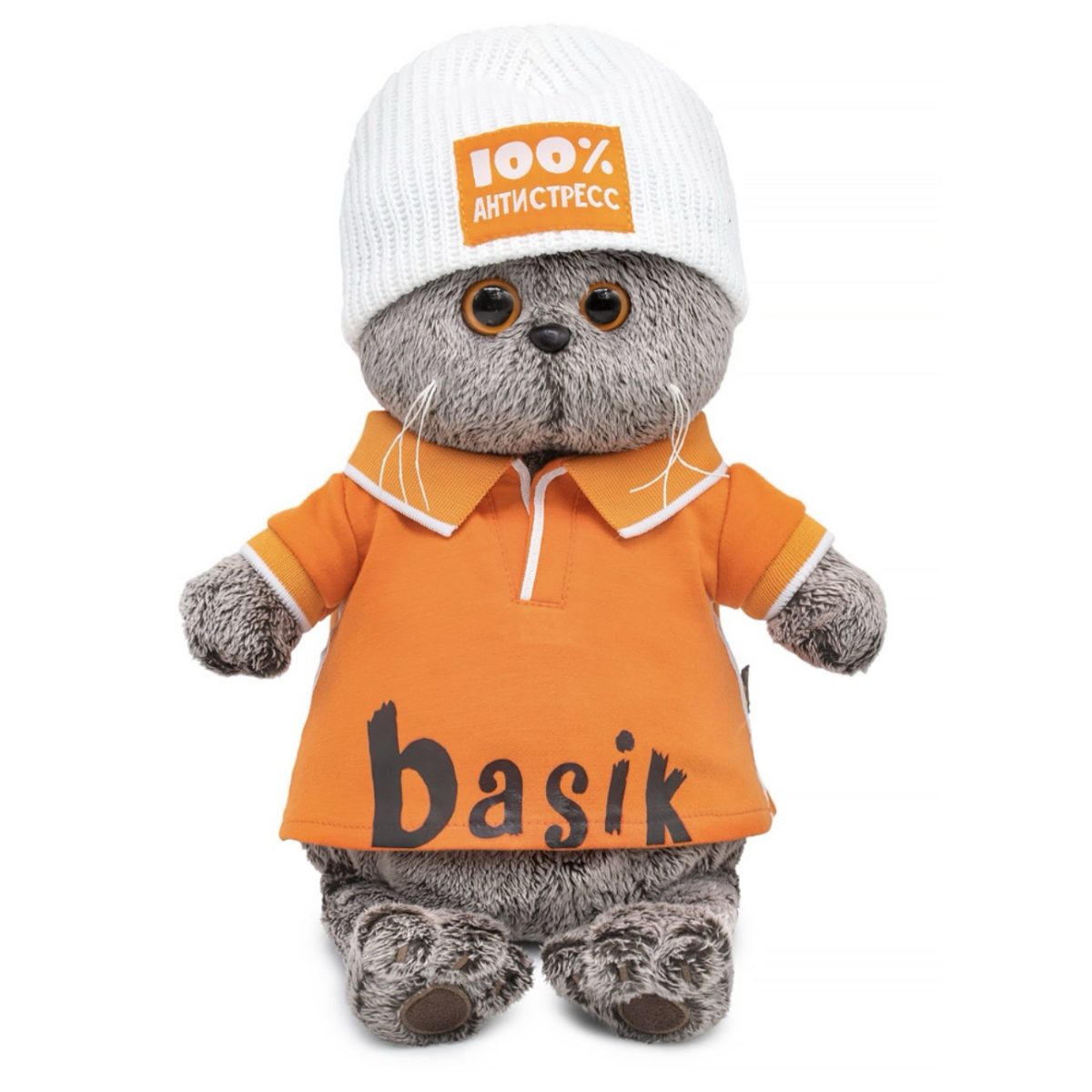 Кот Басик в поло и шапке — изображение 2