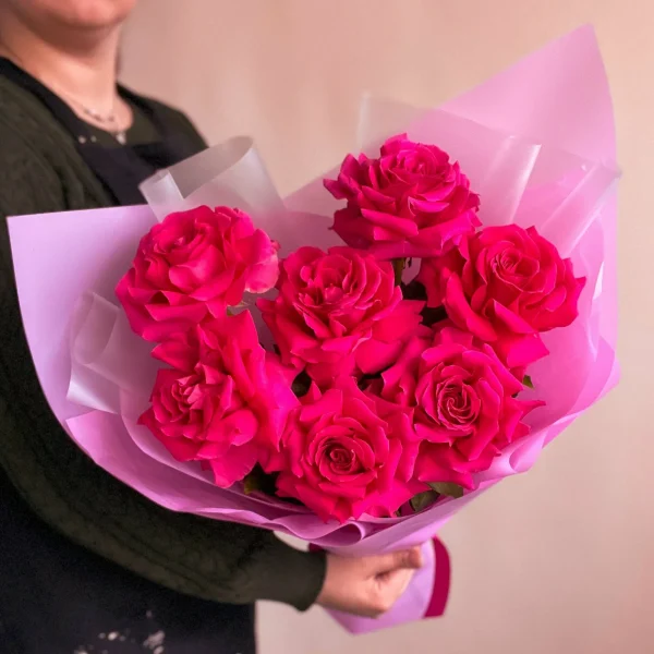 Букет из 7 французских роз